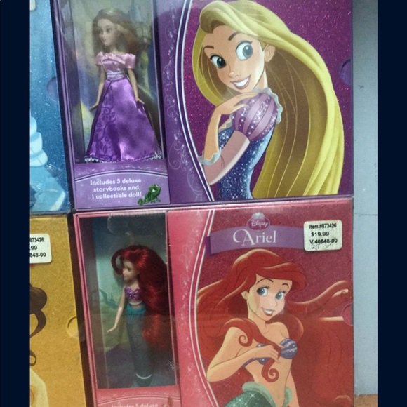 Ariel or Rapunzel Disney Princess Doll Set - Picture 2 of 5